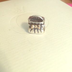 Pandora Bow Purse Charm